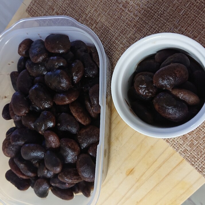 紫花豆の低糖質煮